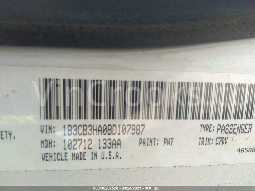 1B3CB3HA0BD107987