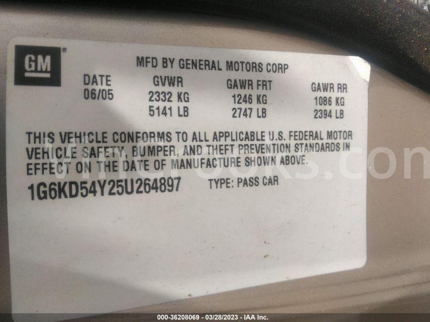 1G6KD54Y25U264897