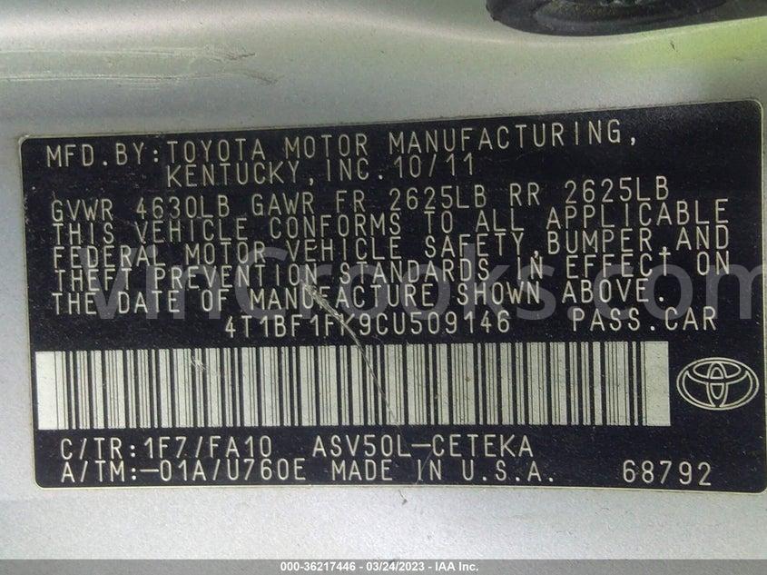 4T1BF1FK9CU509146