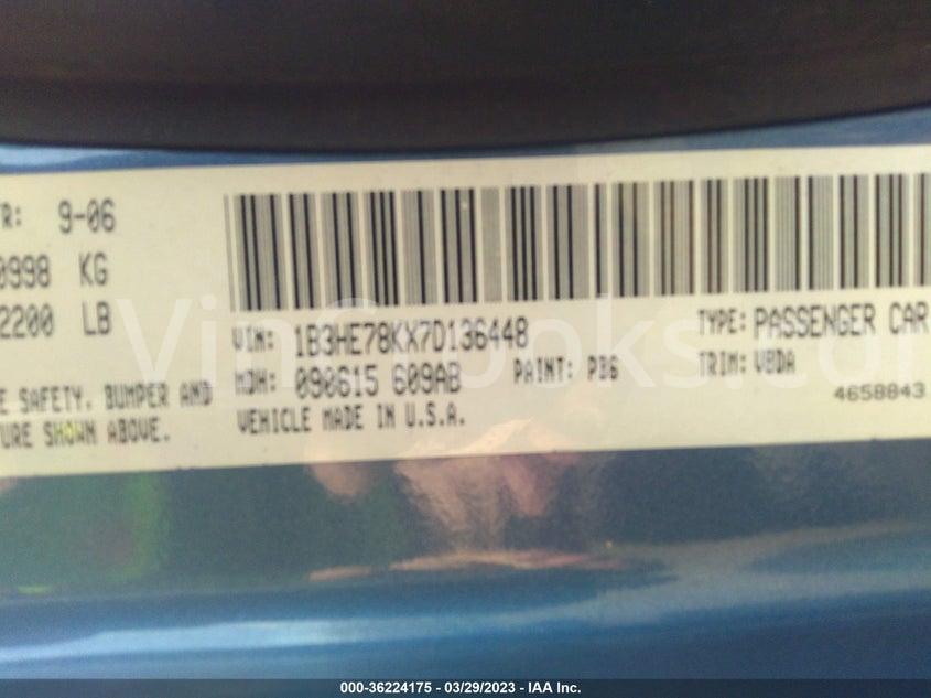 1B3HE78KX7D136448