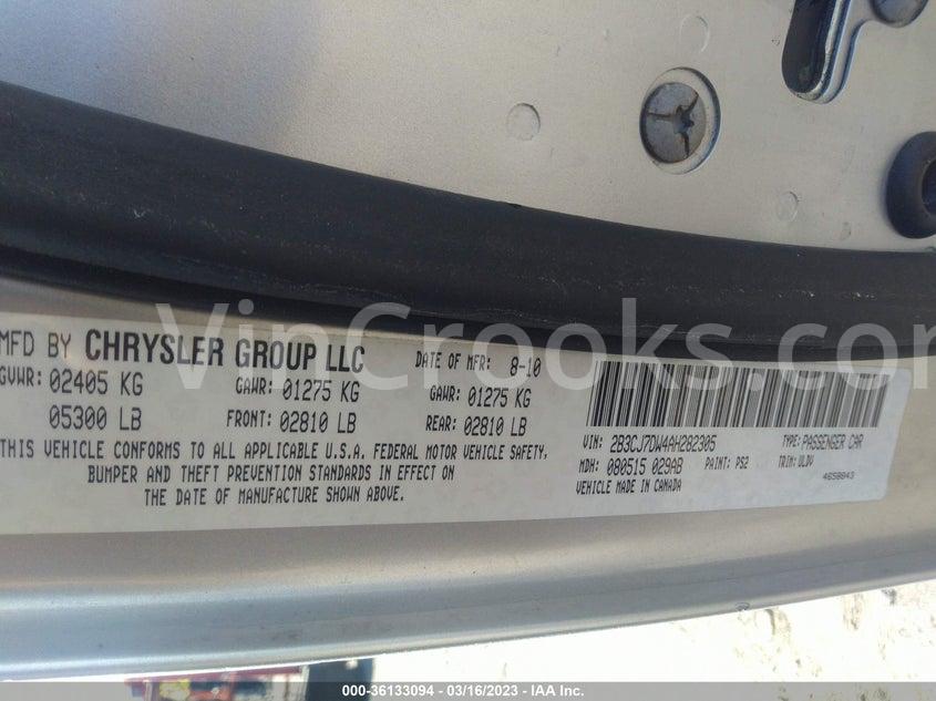 2B3CJ7DW4AH282305