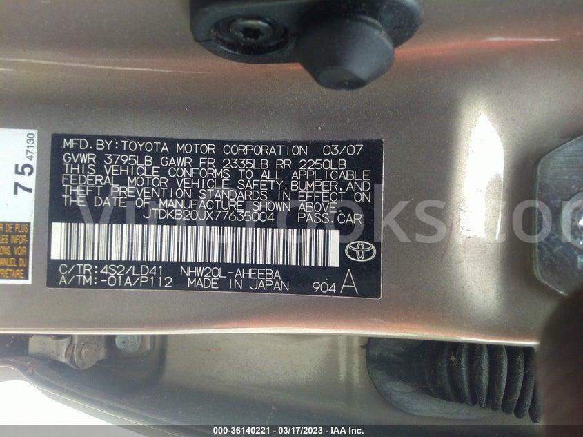 JTDKB20UX77635004