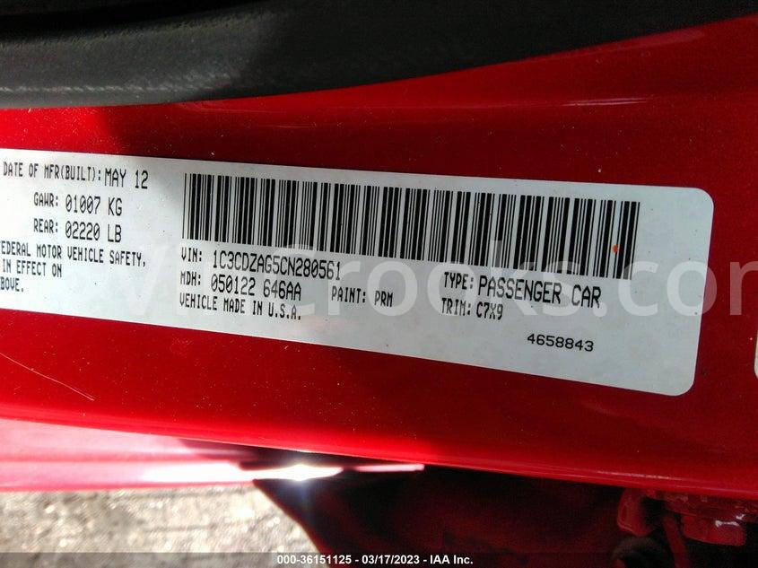 1C3CDZAG5CN280561