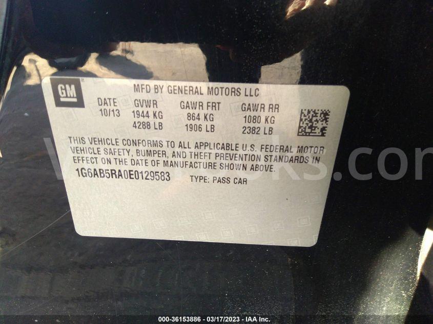 1G6AB5RA0E0129583