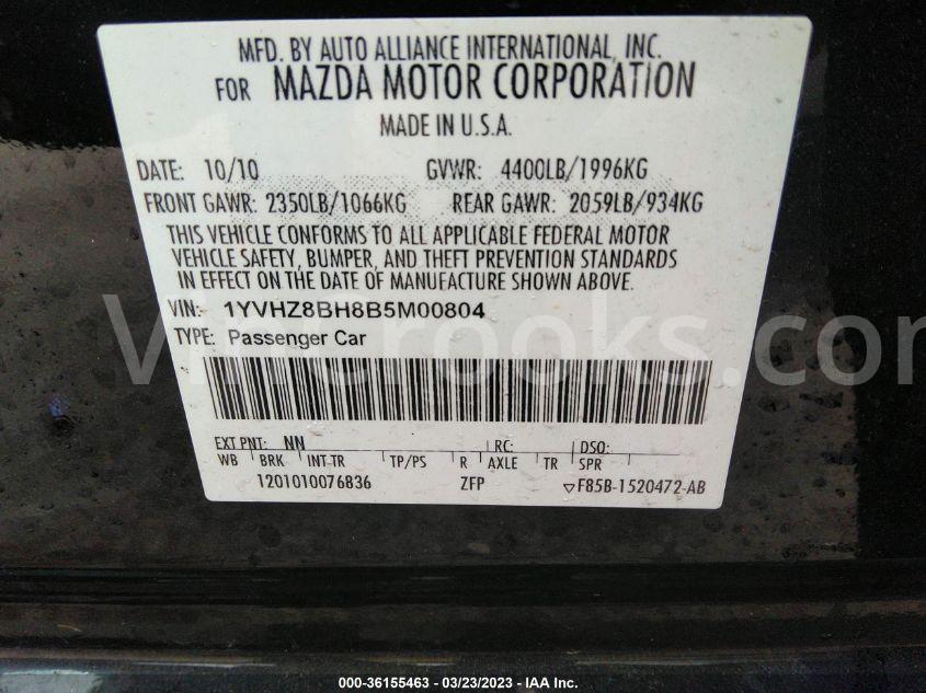 1YVHZ8BH8B5M00804