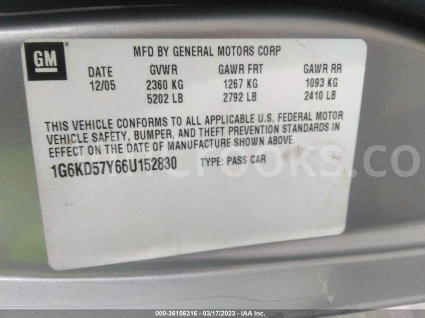 1G6KD57Y66U152830
