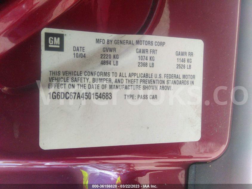 1G6DC67A450154683