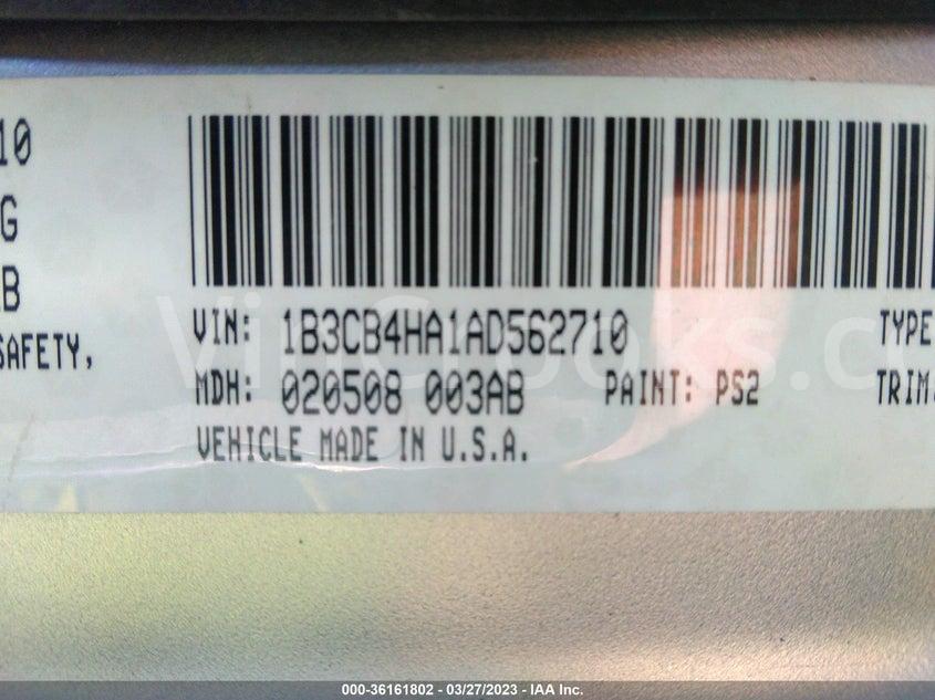 1B3CB4HA1AD562710
