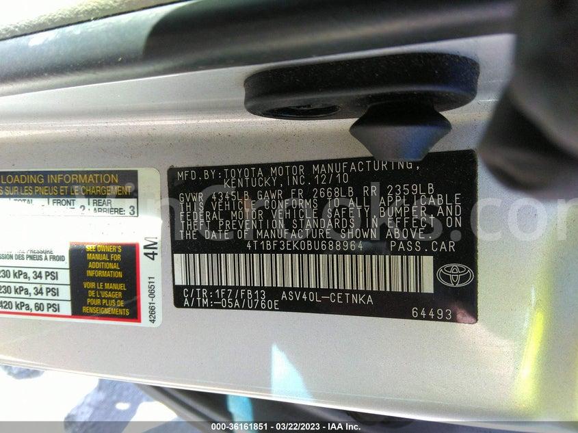 4T1BF3EK0BU688964
