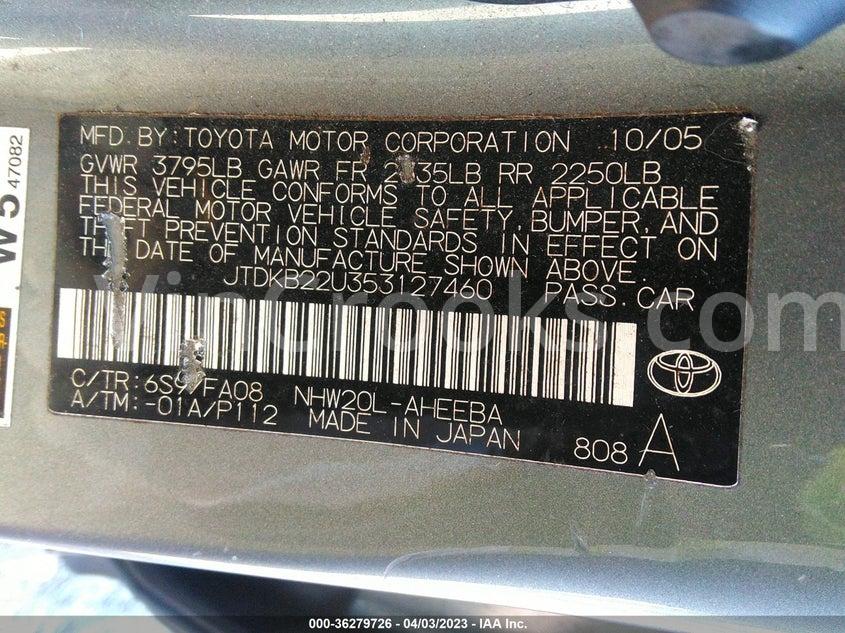 JTDKB22U353127460