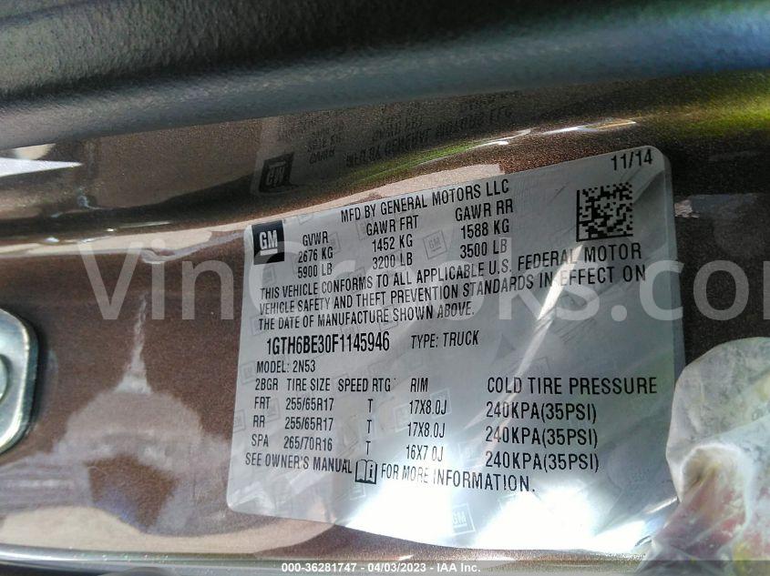 1GTH6BE30F1145946