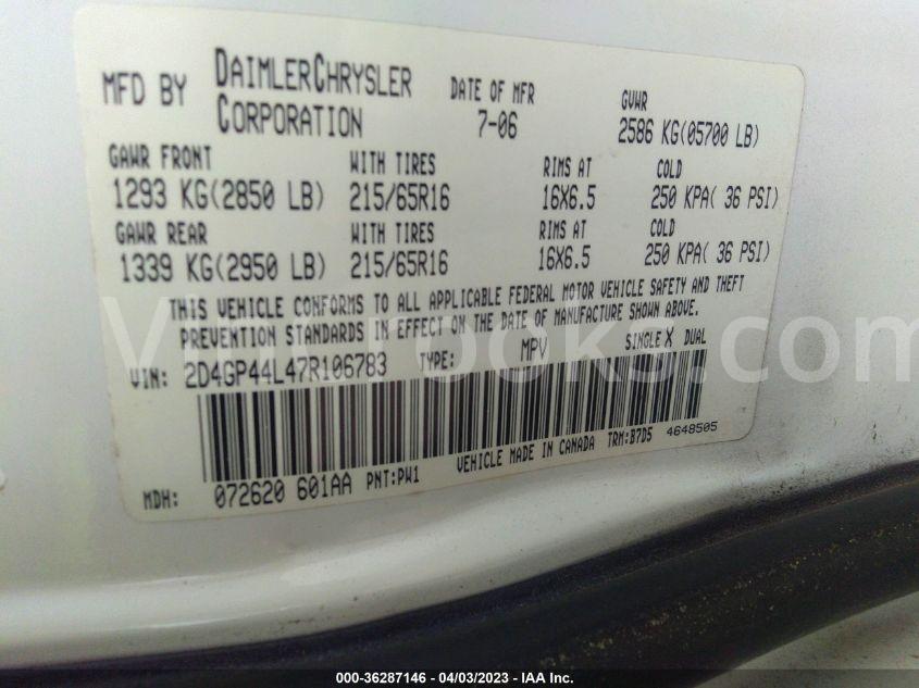 2D4GP44L47R106783
