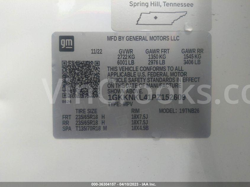 1GKKNKL41PZ152609