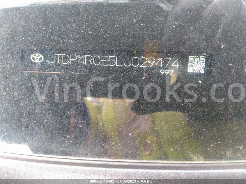 JTDP4RCE5LJ029474