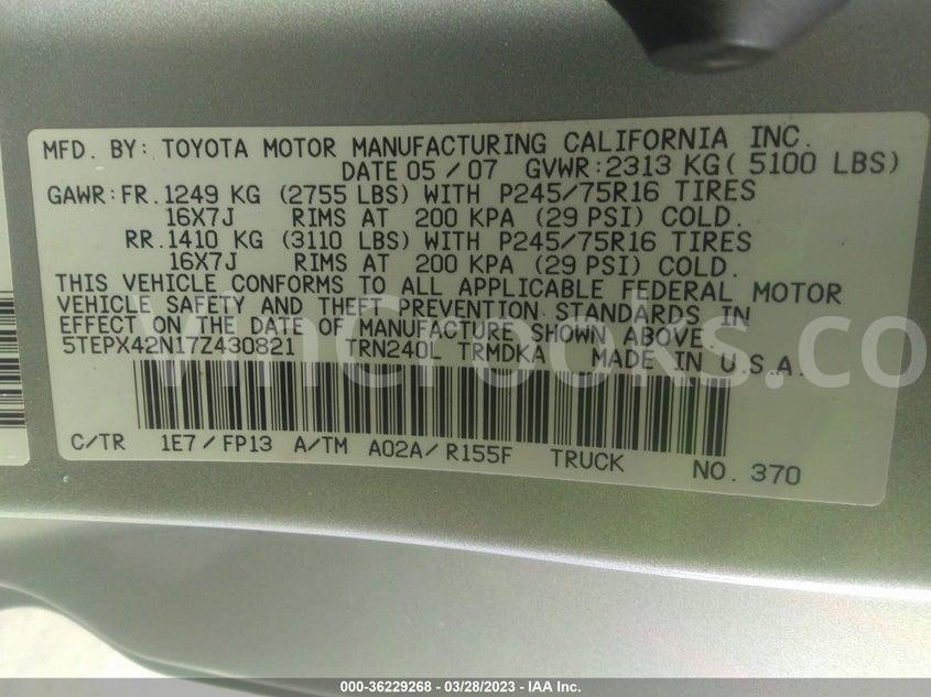 5TEPX42N17Z430821