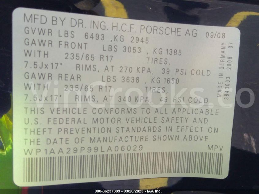 WP1AA29P99LA06029