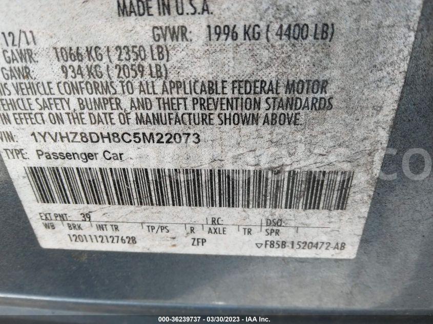 1YVHZ8DH8C5M22073