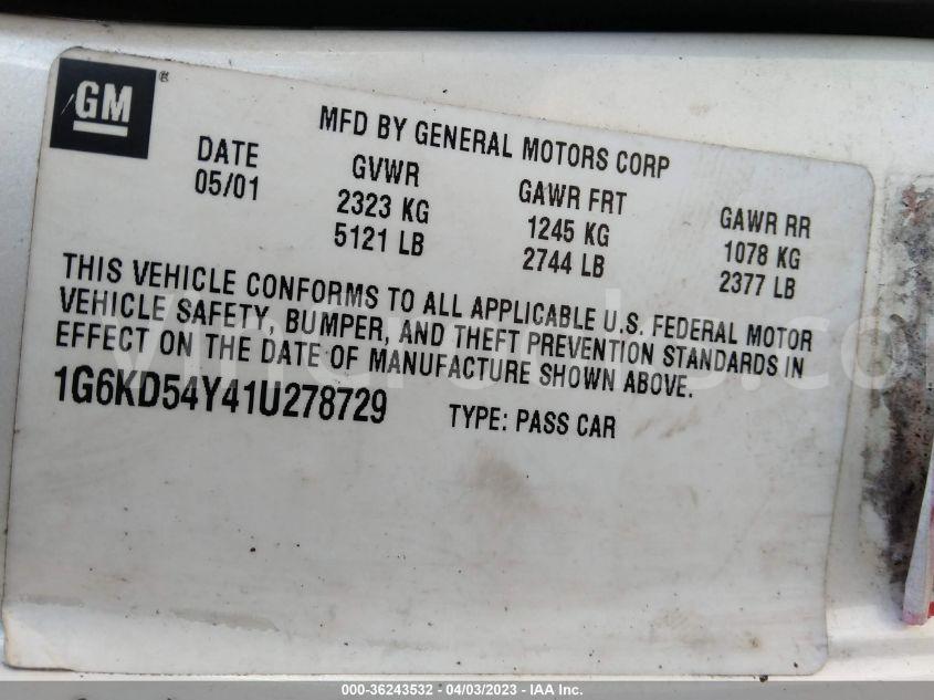1G6KD54Y41U278729