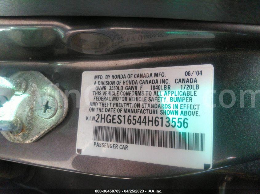2HGES16544H613556