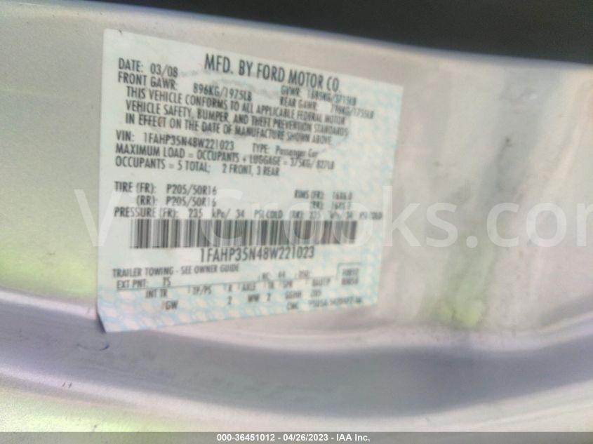 1FAHP35N48W221023