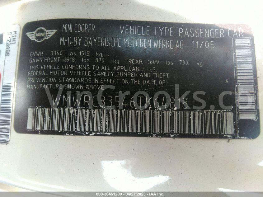 WMWRC33546TK64818