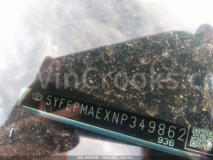 5YFEPMAEXNP349862