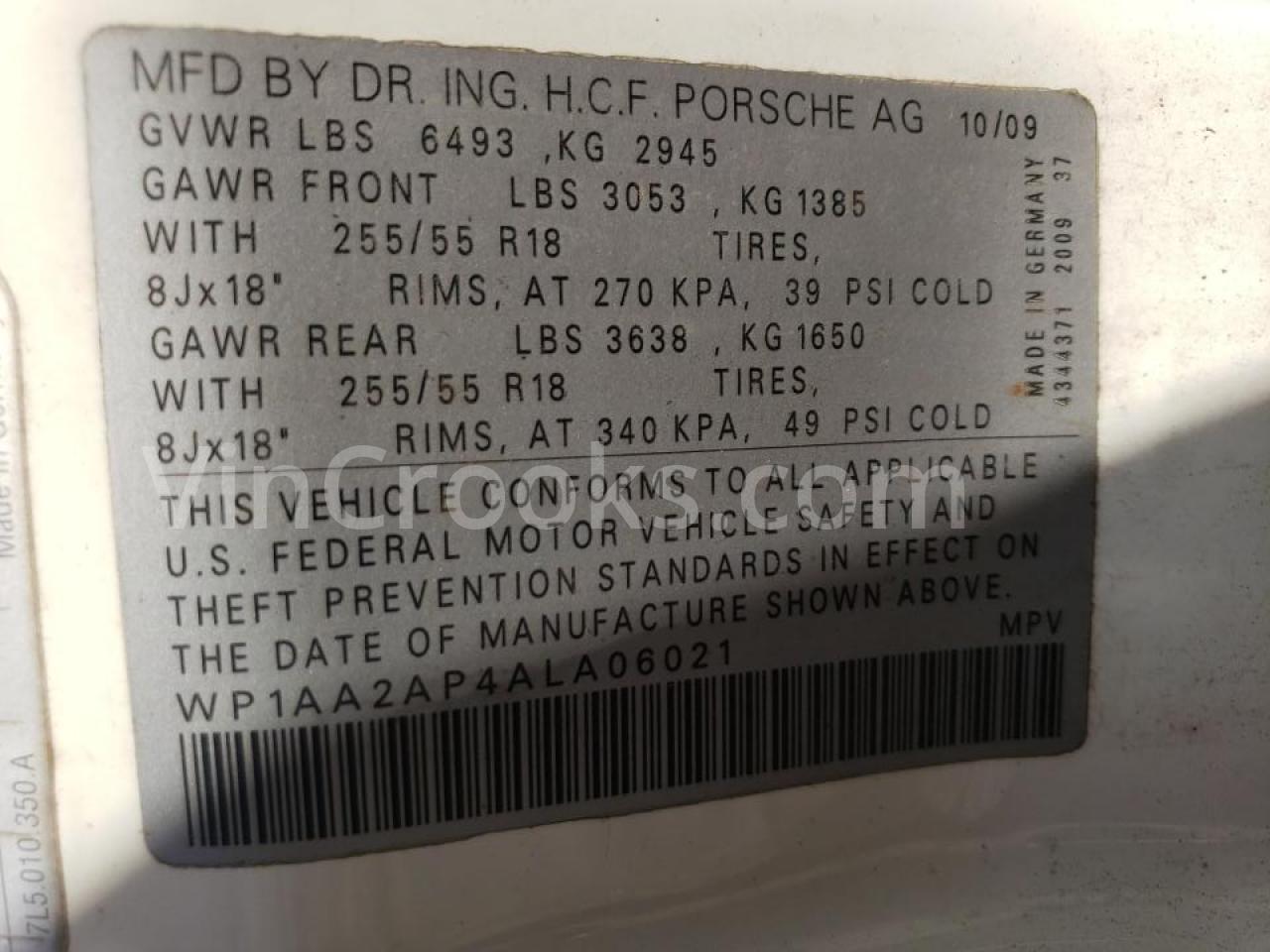 WP1AA2AP4ALA06021