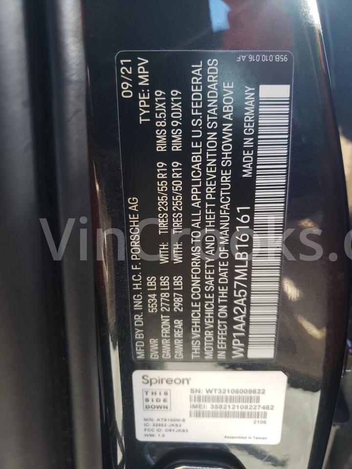 WP1AA2A57MLB16161