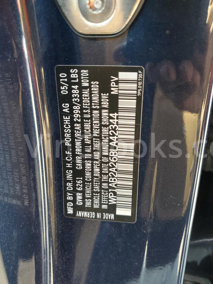 WP1AB2A26BLA42344