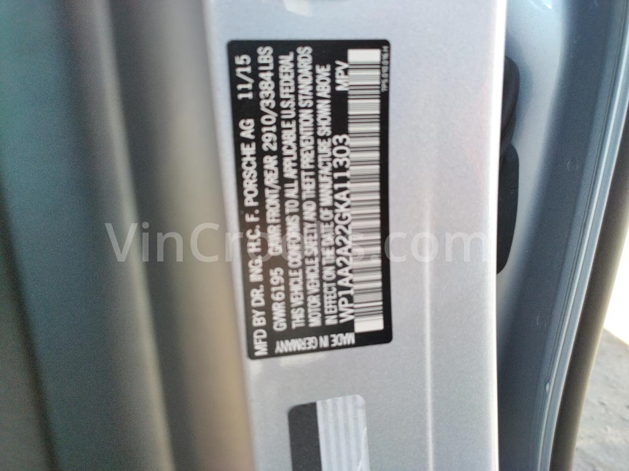 WP1AA2A22GKA11303
