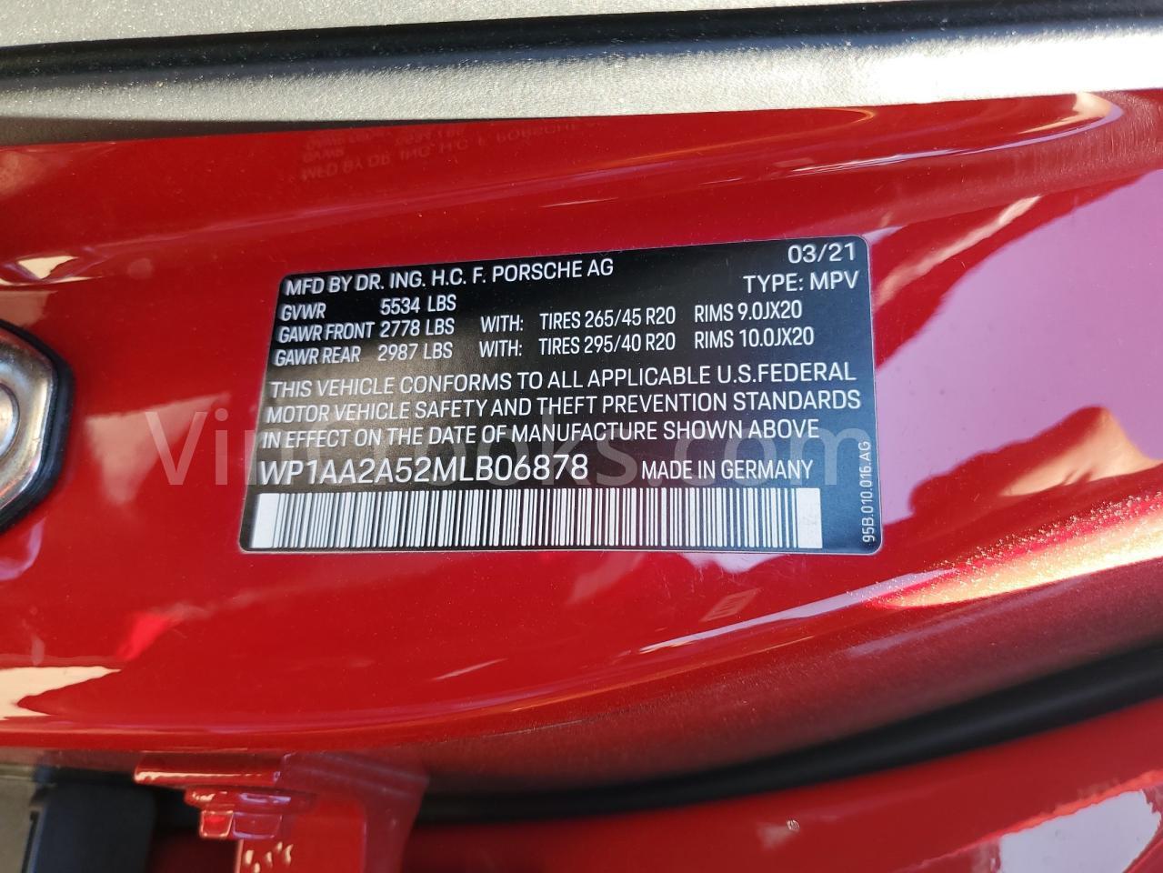 WP1AA2A52MLB06878
