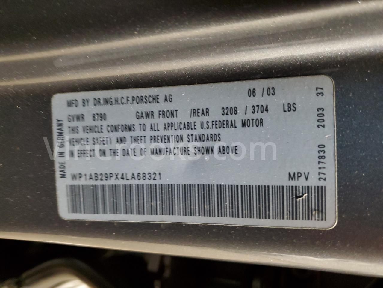 WP1AB29PX4LA68321
