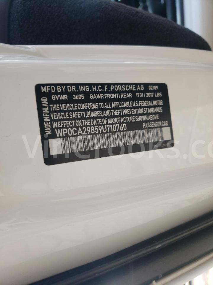WP0CA29859U710760