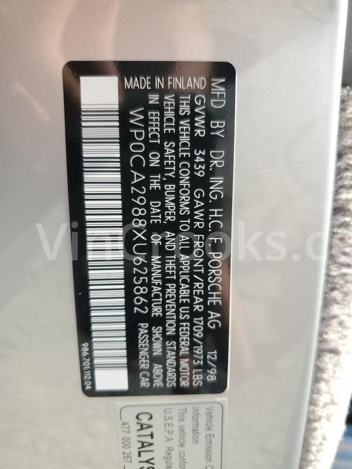 WP0CA2988XU625862