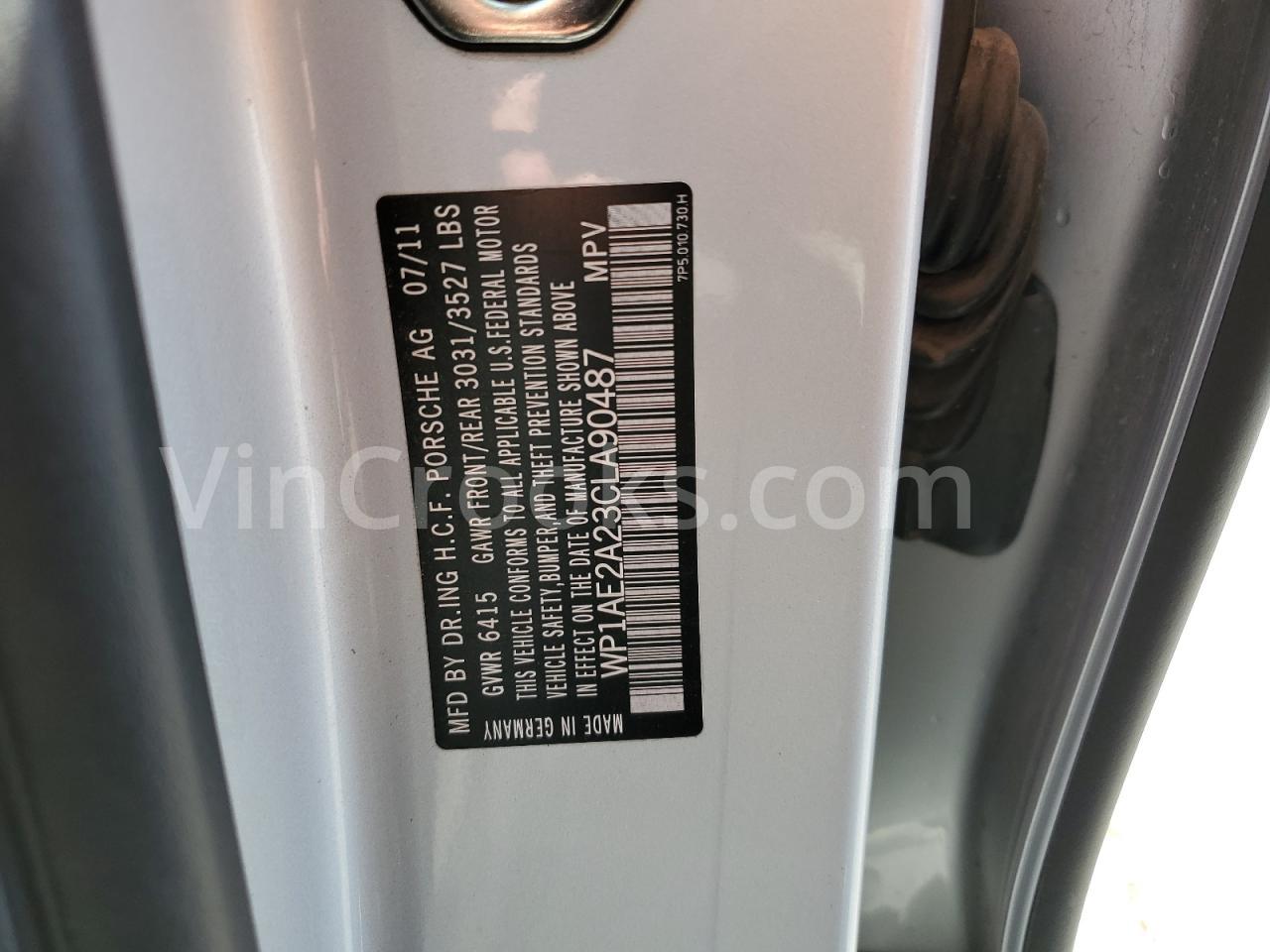 WP1AE2A23CLA90487