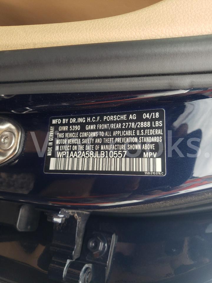 WP1AA2A58JLB10557