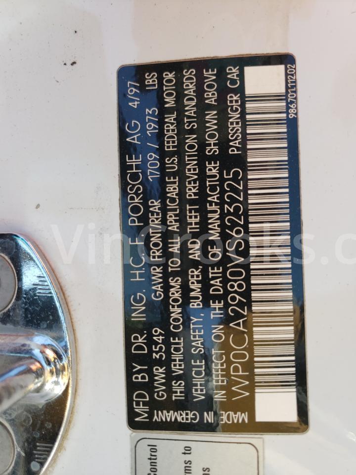 WP0CA2980VS623225