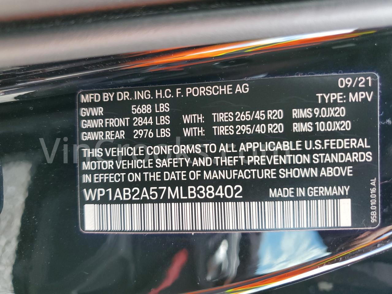 WP1AB2A57MLB38402