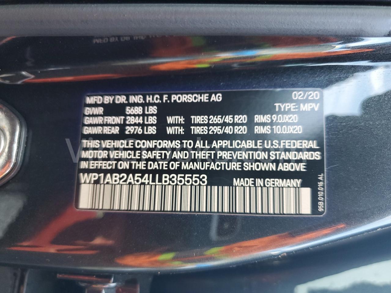 WP1AB2A54LLB35553