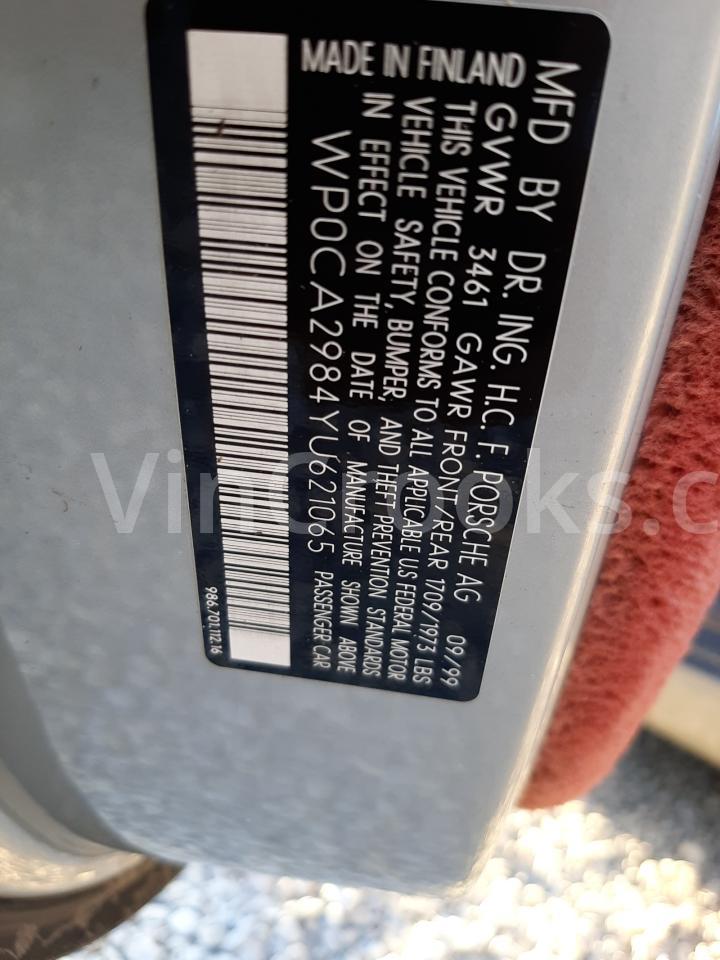 WP0CA2984YU621065