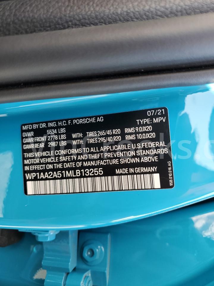 WP1AA2A51MLB13255