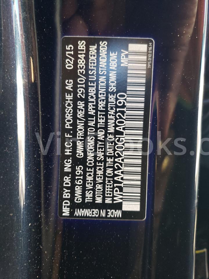 WP1AA2A20GLA02190
