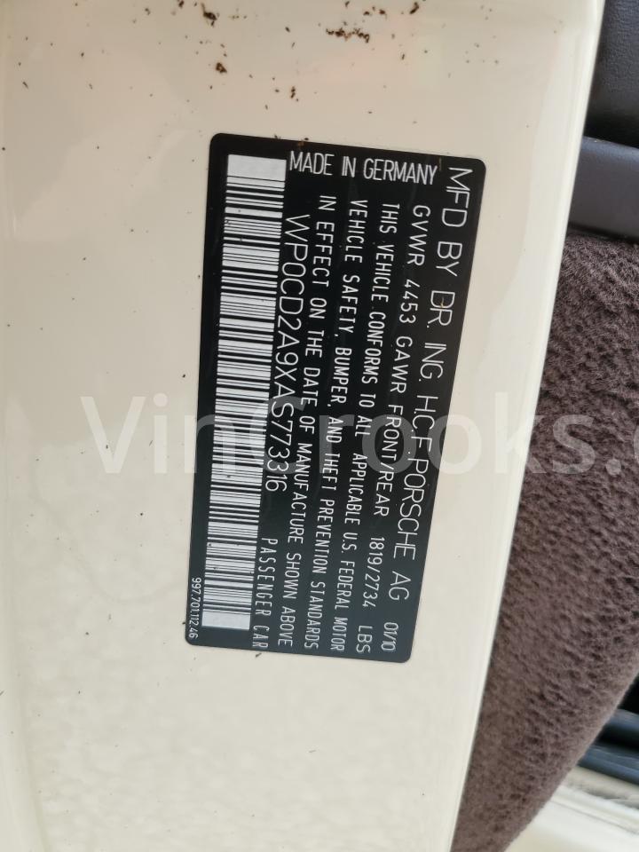 WP0CD2A9XAS773316
