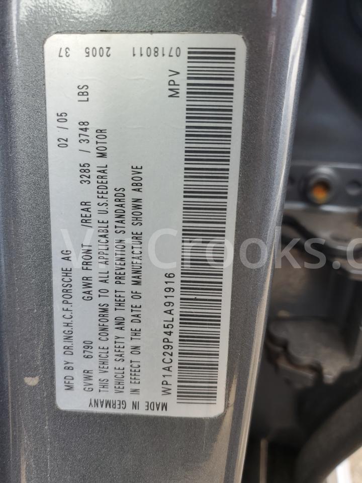 WP1AC29P45LA91916
