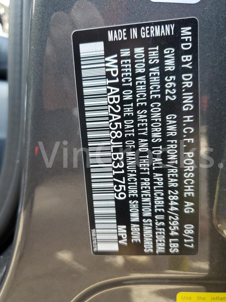 WP1AB2A58JLB31759
