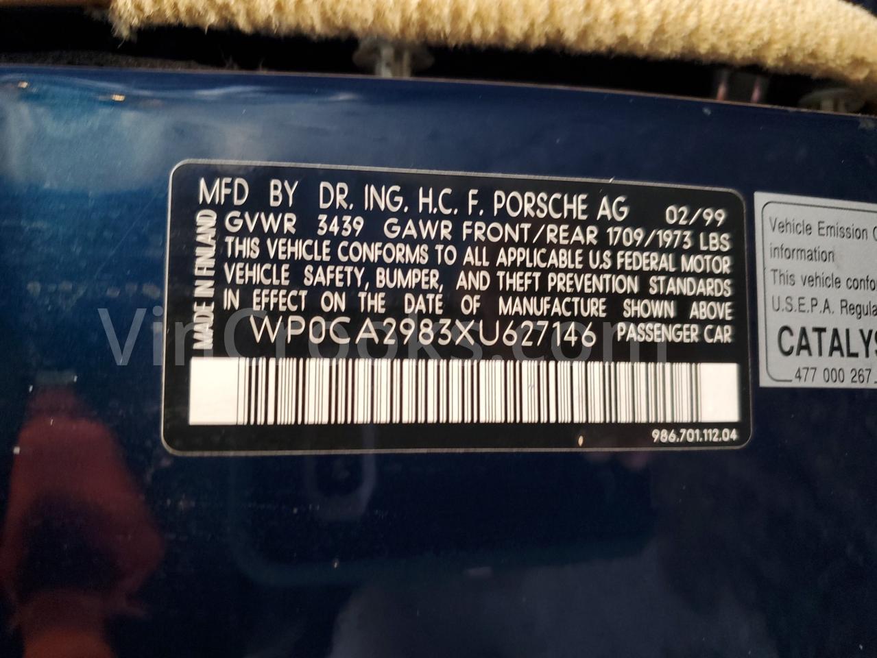 WP0CA2983XU627146