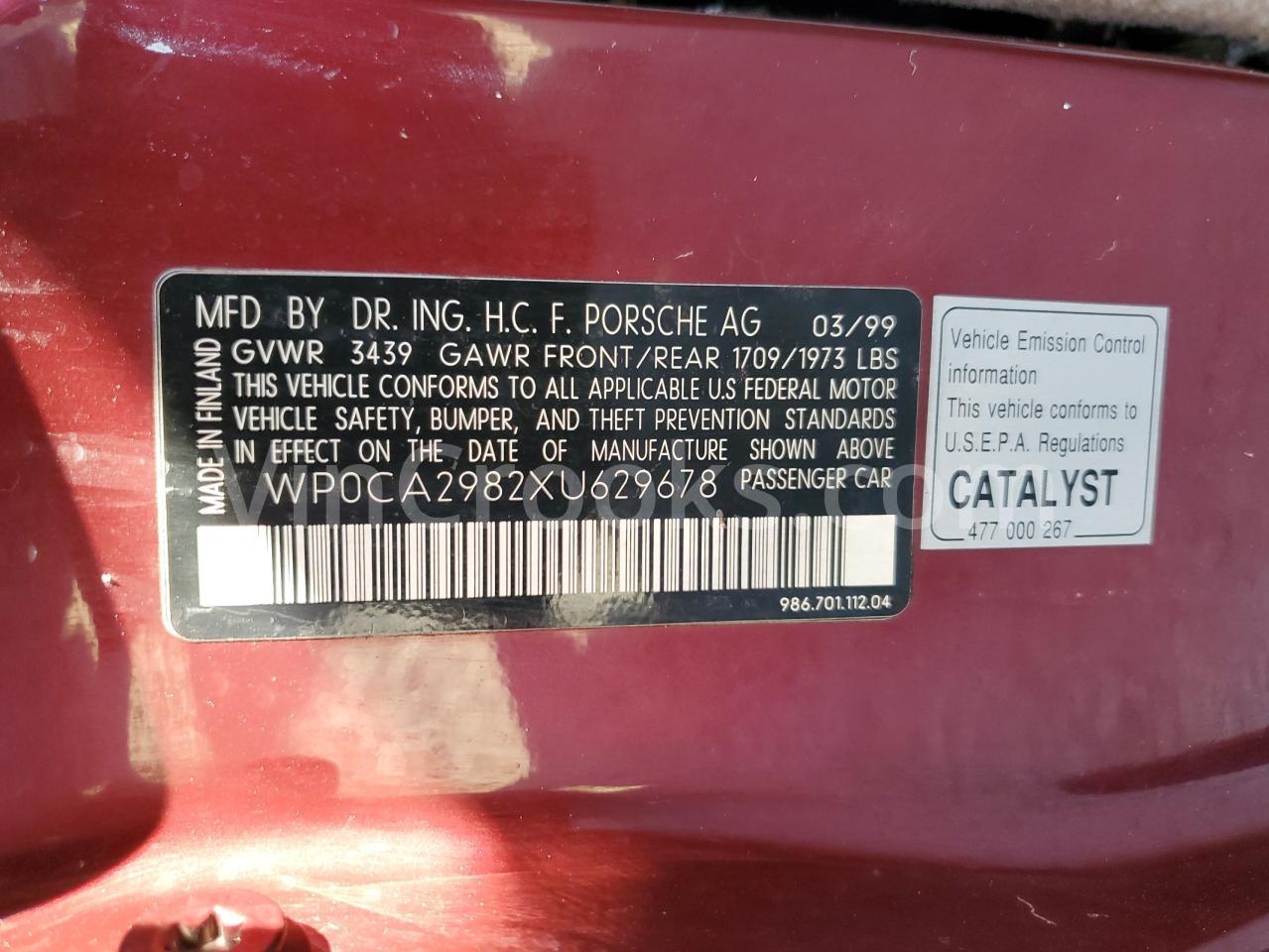 WP0CA2982XU629678