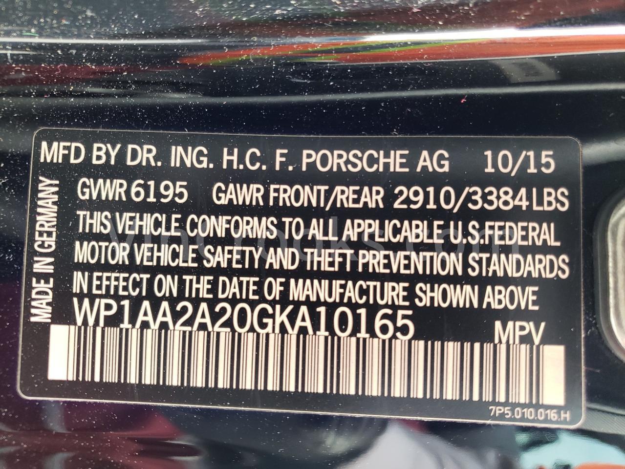 WP1AA2A20GKA10165