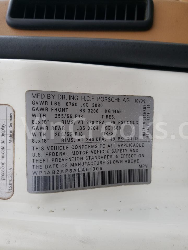 WP1AB2AP6ALA51006
