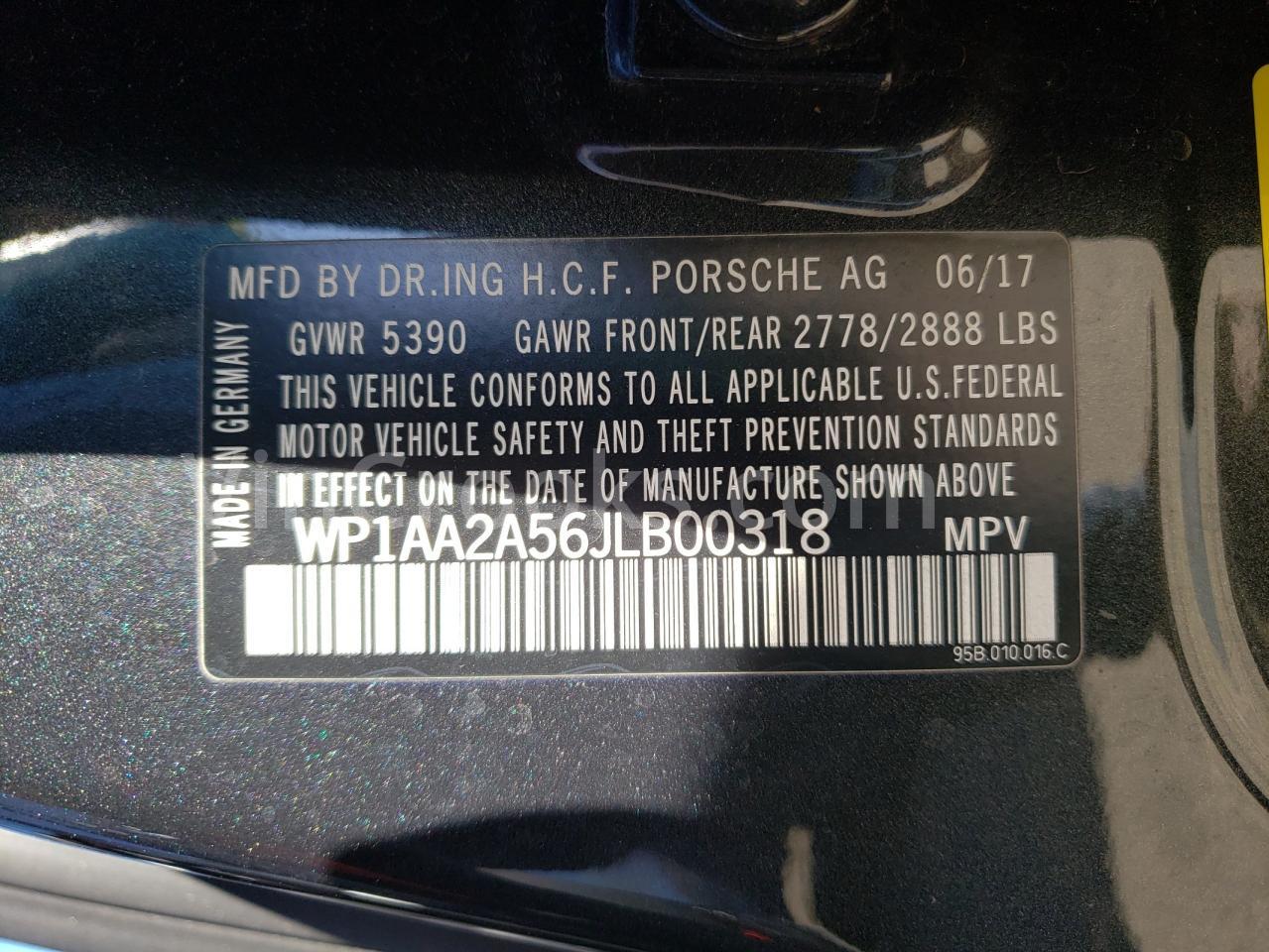 WP1AA2A56JLB00318